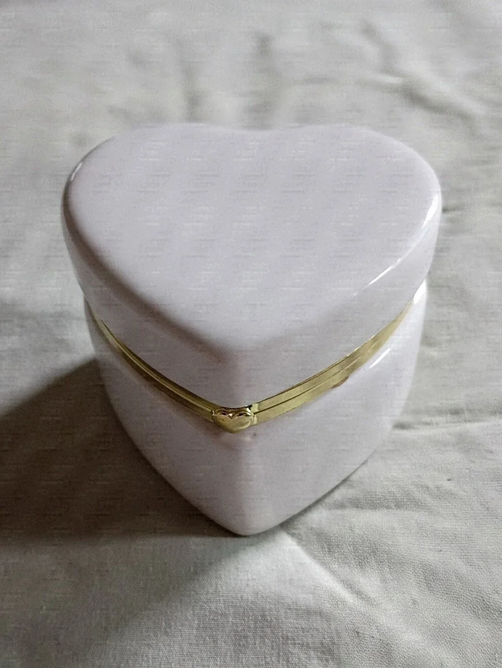 6 Hair accessories and 1 Heart shaped Trinket Box